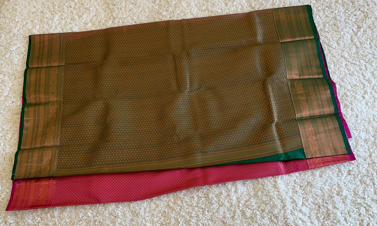 Semi Kanchipuram Silk, ₹2600