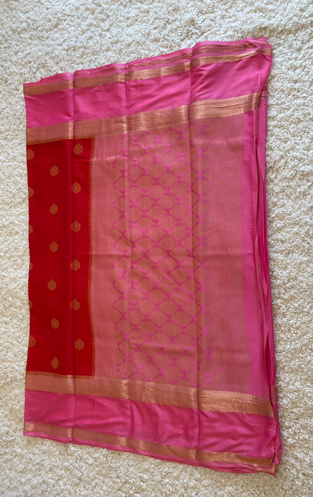 Semi Mysore Silk, ₹1800