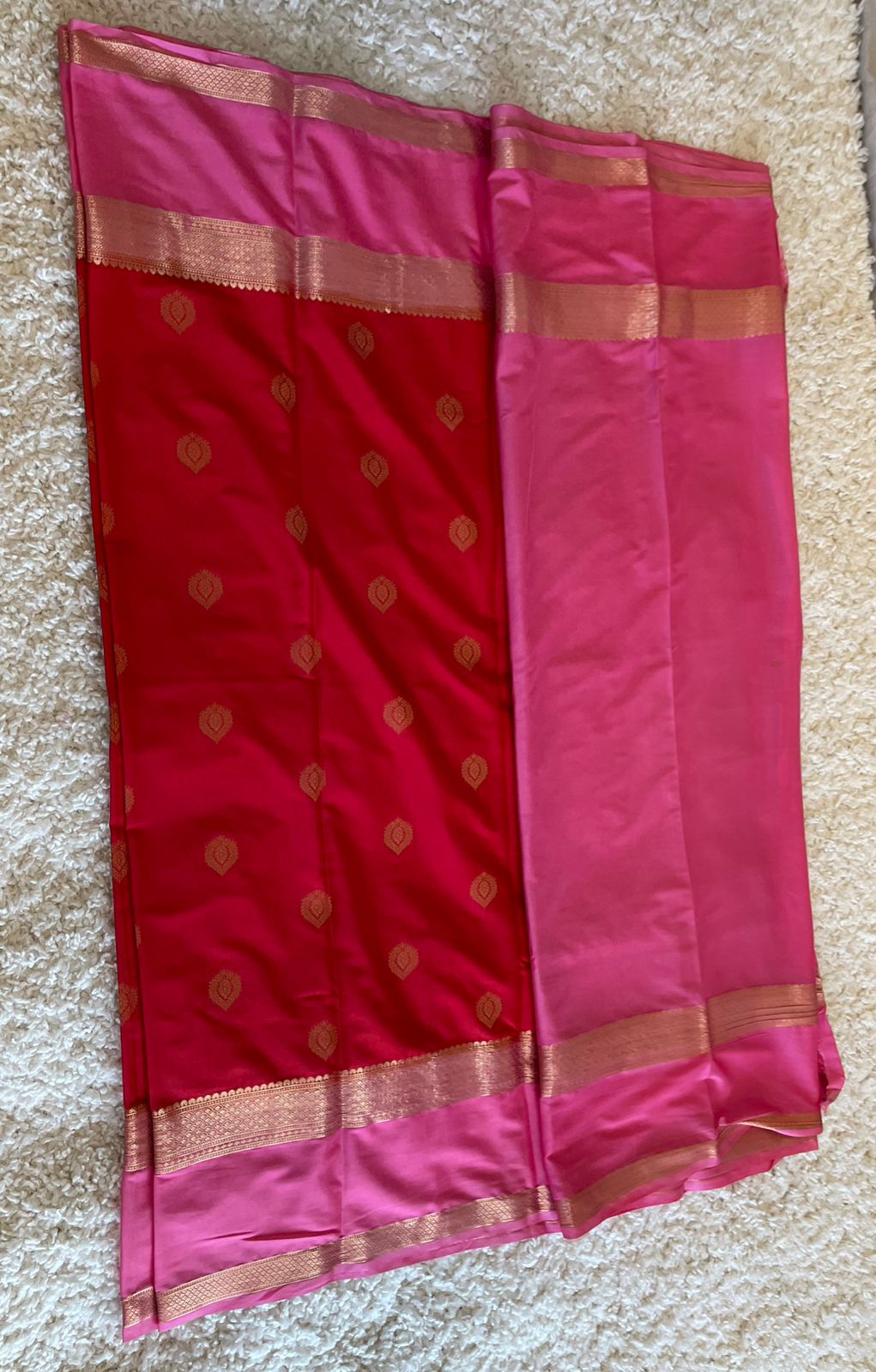 Semi Mysore Silk, ₹1800