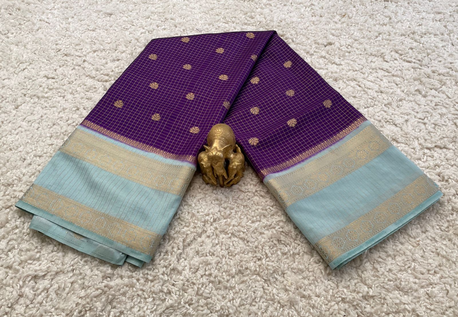 Semi Mysore Silk, ₹1700