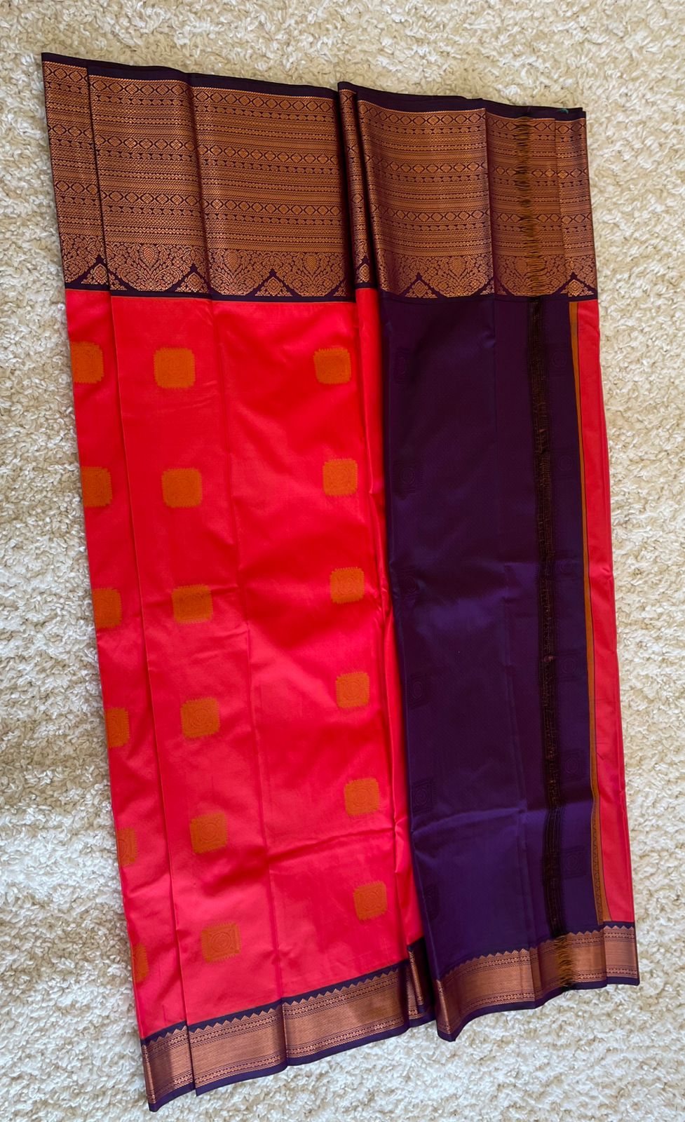 Semi Kanchipuram Silk, ₹2800