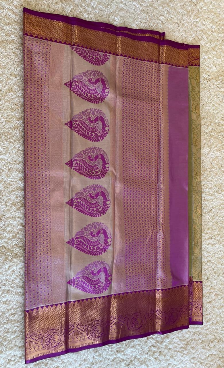Semi Kanchipuram Silk, ₹2800