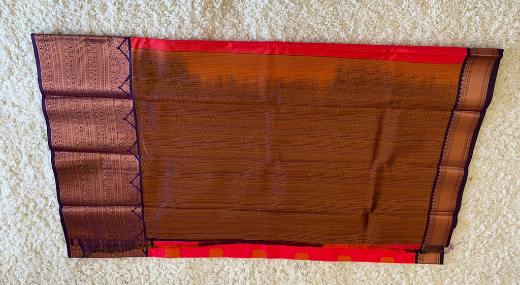 Semi Kanchipuram Silk, ₹2800