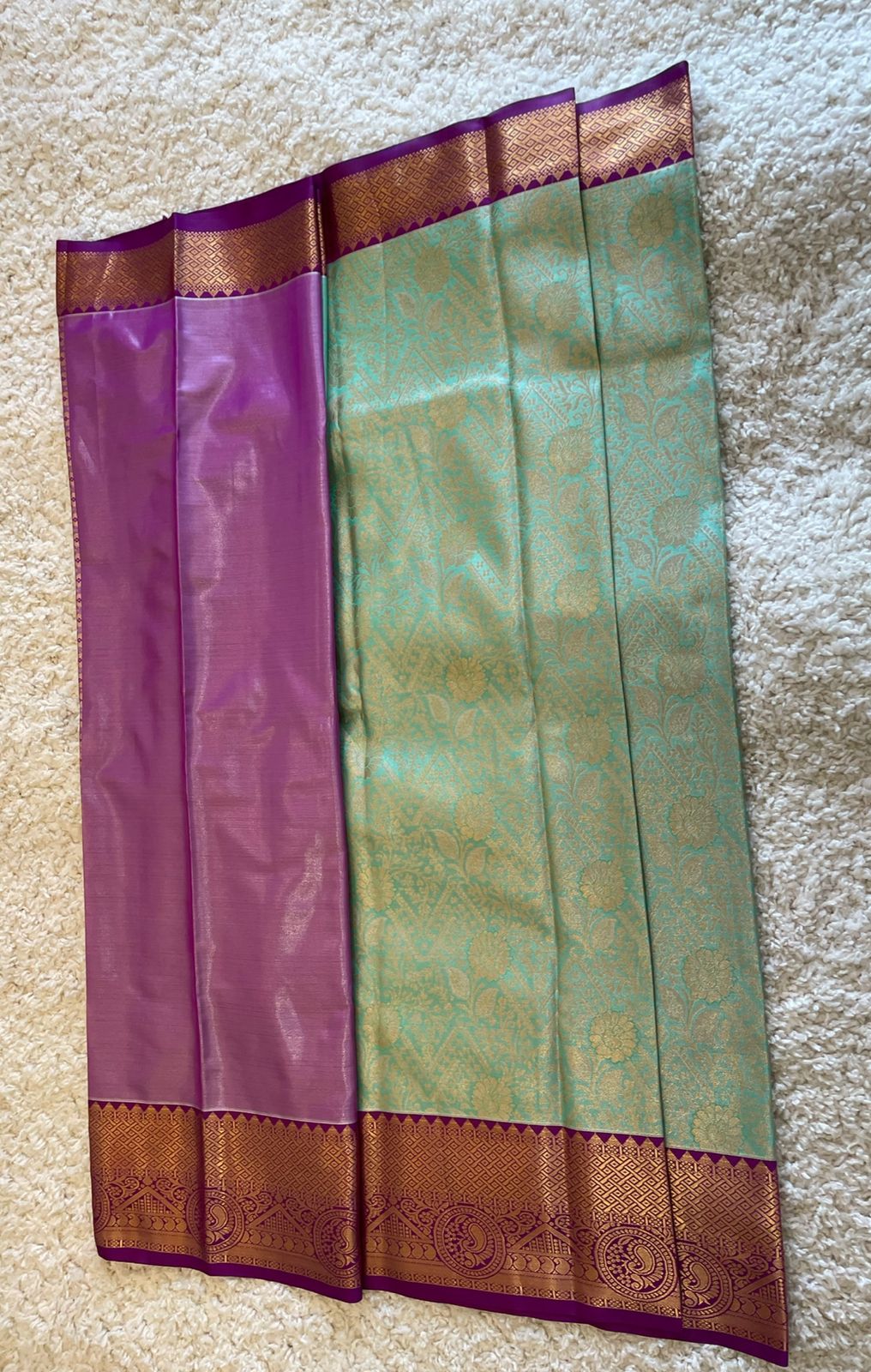 Semi Kanchipuram Silk, ₹2800