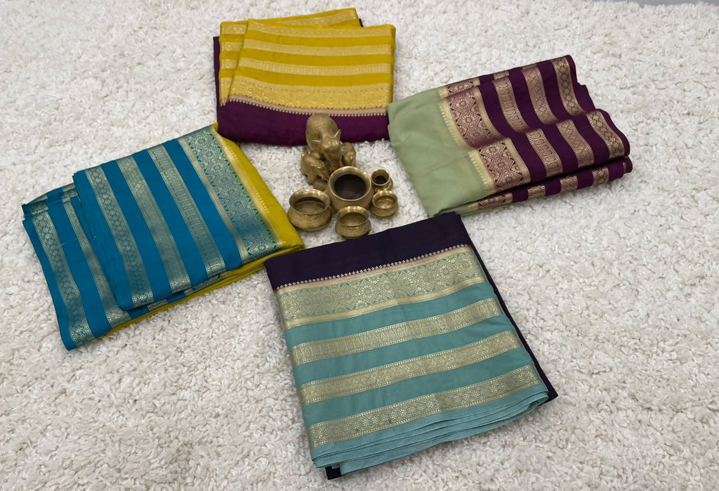 Semi Mysore Silk, ₹1799