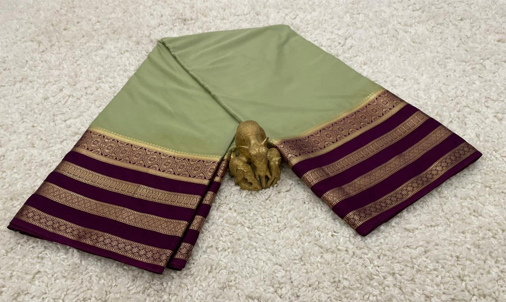 Semi Mysore Silk, ₹1799