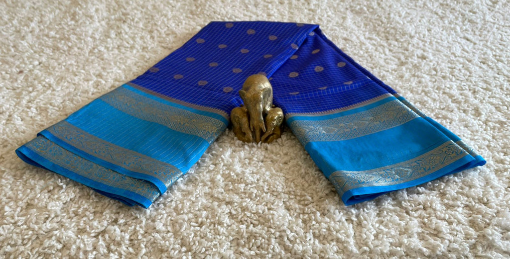 Semi Mysore Silk, ₹1599