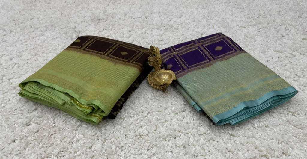 Semi Mysore Silk, ₹1499
